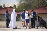 ?, Jassim Al Ghatam, Phil Morrison, Karen Labella, Mark Hodgkinson